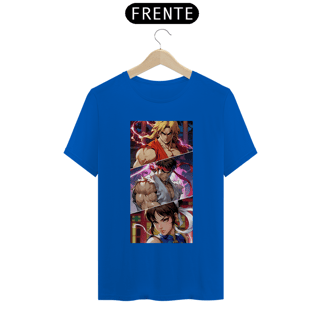 Nome do produto Camiseta Street Fighter Ken-Ryu-Chun-Li