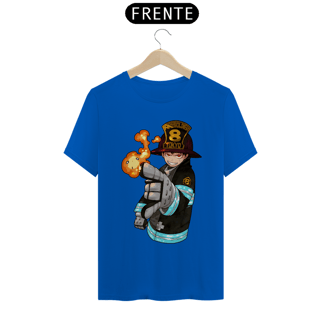 Nome do produto Camiseta Fire Force Shinra Busto