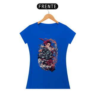 Nome do produto Camiseta Baby Long Tanjiro Demon Slayer