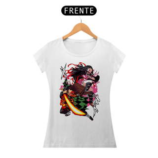 Nome do produto Camiseta Baby Long Demon Slayer - Tanjiro e Nazuko