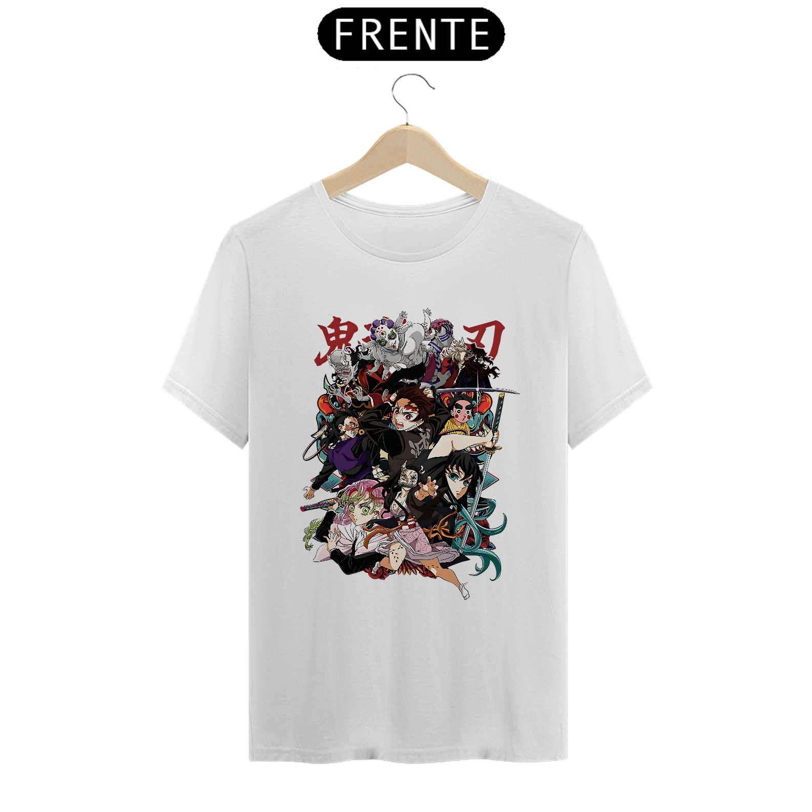 Camiseta Demons Slayer Battle