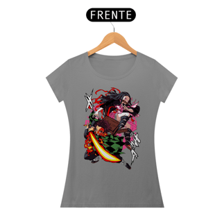 Nome do produto Camiseta Baby Long Demon Slayer - Tanjiro e Nazuko