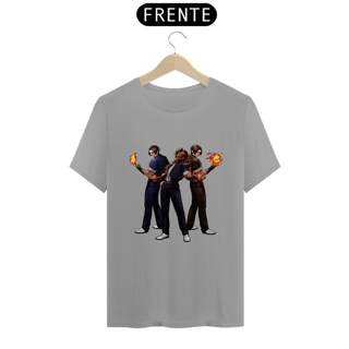 Nome do produto Camiseta KOF 2002 Clones Team - Kusanagi, Kyo 1 e Kyo 2