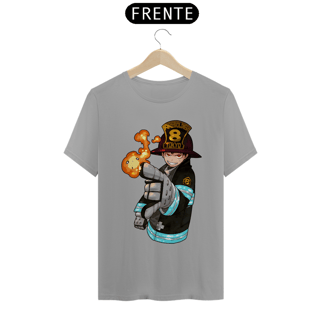 Nome do produto Camiseta Fire Force Shinra Busto