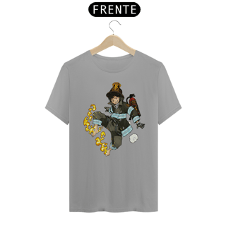 Nome do produto Camiseta Fire Force Shinra Jump Fire