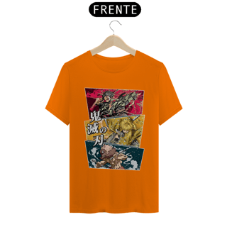 Nome do produto Camiseta Demon Slayer - Tanjiro, Zenitsu, Inosuke