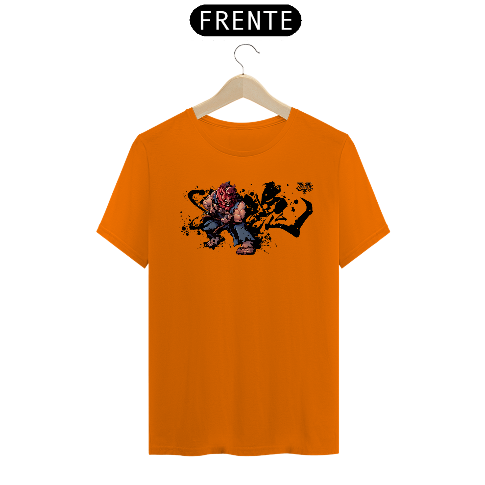 Camiseta Street Fighter Akuma Satsui no Hadou