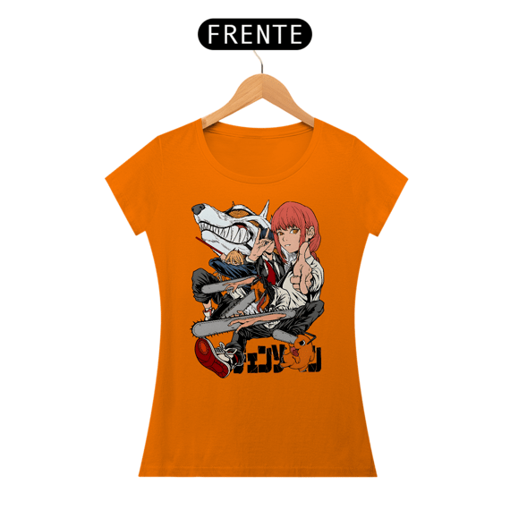 Camiseta Baby Long Chainsaw Man Team