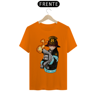 Nome do produto Camiseta Fire Force Shinra Busto