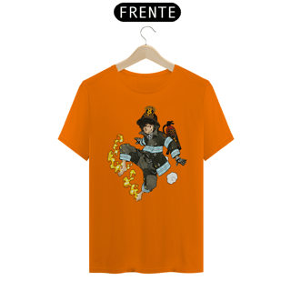 Nome do produto Camiseta Fire Force Shinra Jump Fire