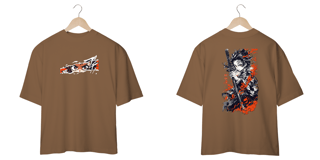 Nome do produto Camiseta Oversized Demon Slayer Tanjiro Techniques