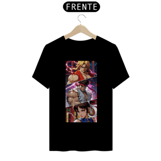 Nome do produto Camiseta Street Fighter Ken-Ryu-Chun-Li