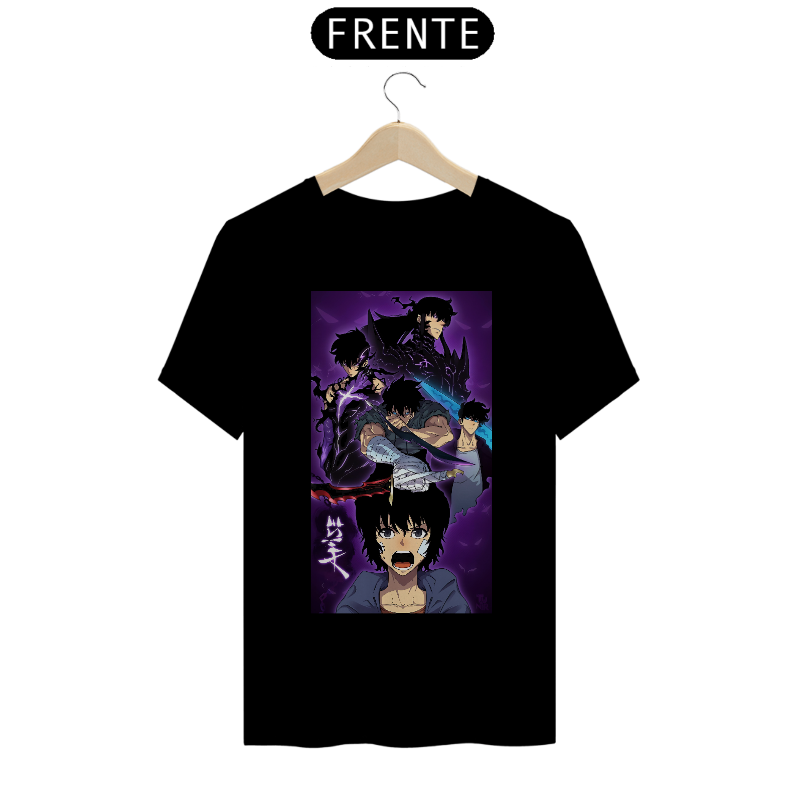 Camiseta Solo Leveling Sung Jinwoo