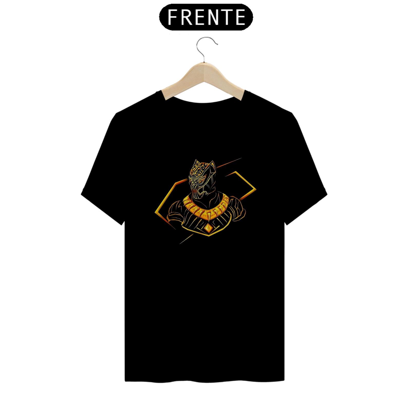 Camiseta Pantera Negra Busto 