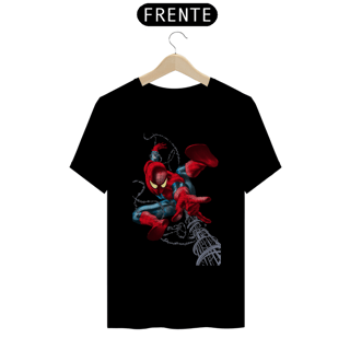 Camiseta Homem Aranha Soltando Teias