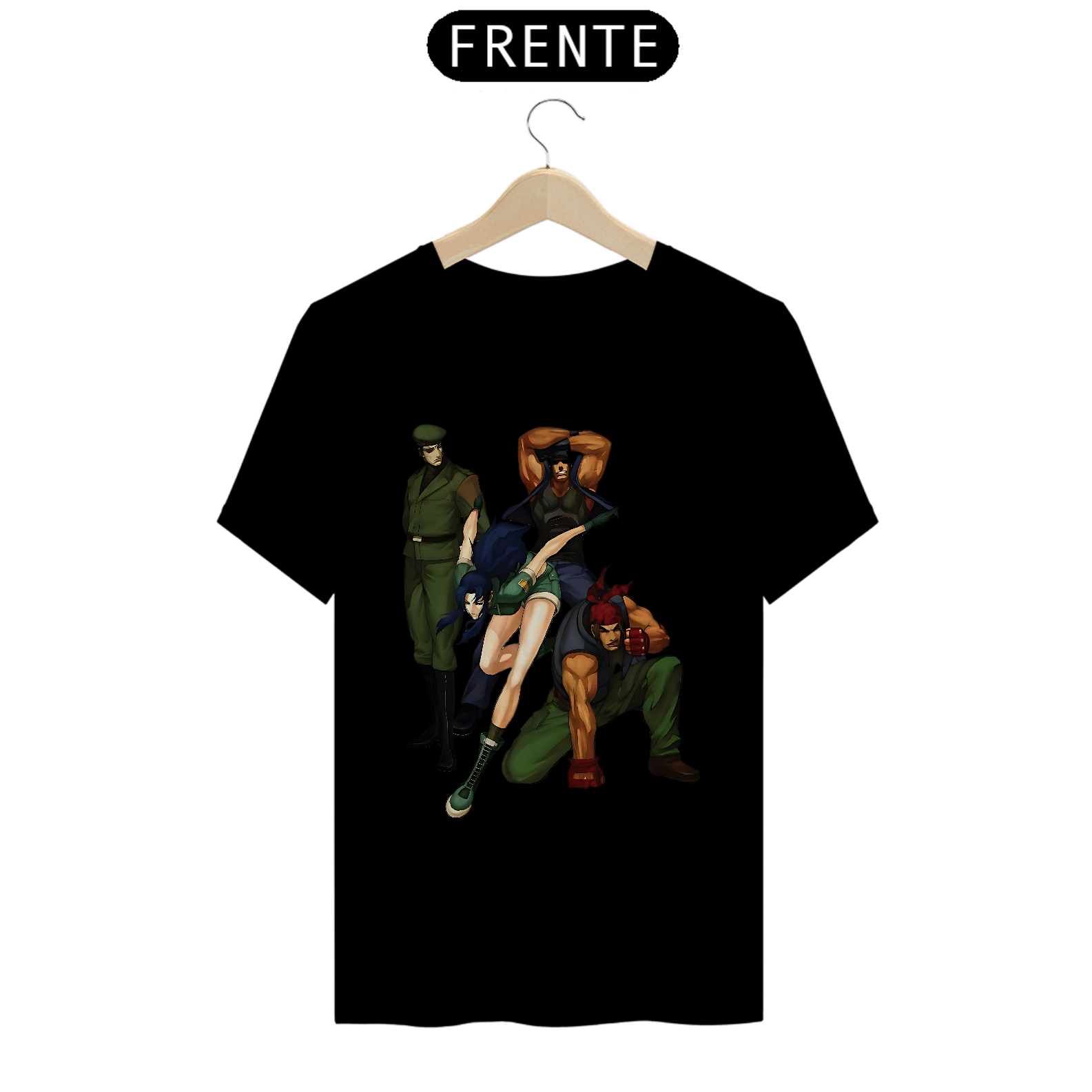 Camiseta KOF 2001 Ikari Warriors Team