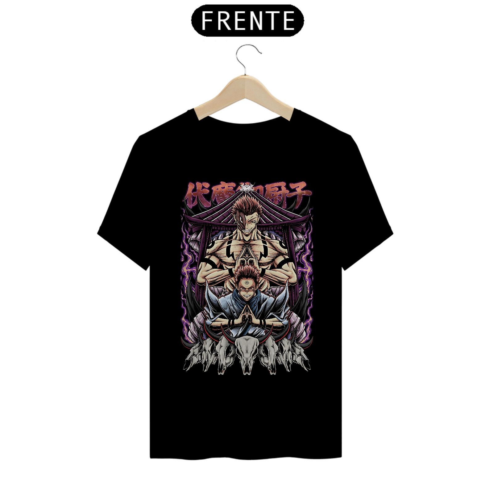 Camiseta Jujutsu Kaisen Sukuna King of Curse