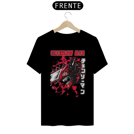 Camiseta Chainsaw Man Devil Profile