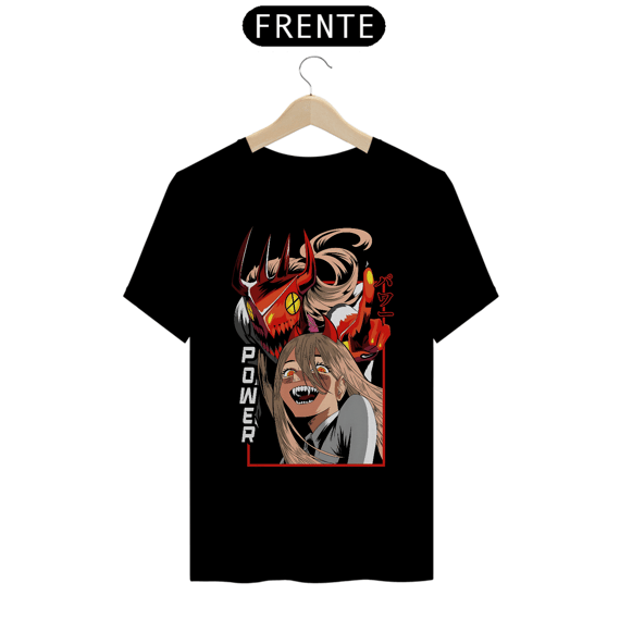 Camiseta Chainsaw Man Power and Devil