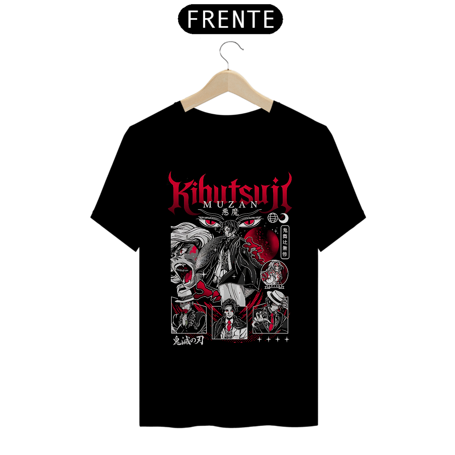 Camiseta Demon Slayer Muzan Kibutsuji