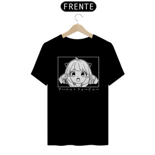 Nome do produto Camiseta Spy x Family Anya Black White
