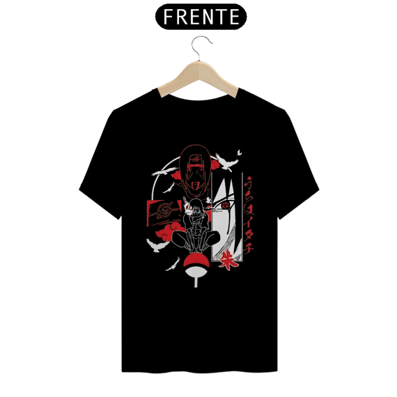 Camiseta Naruto Itachi Dark Night
