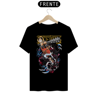 Nome do produto Camiseta One Piece Luffy vs Kaido
