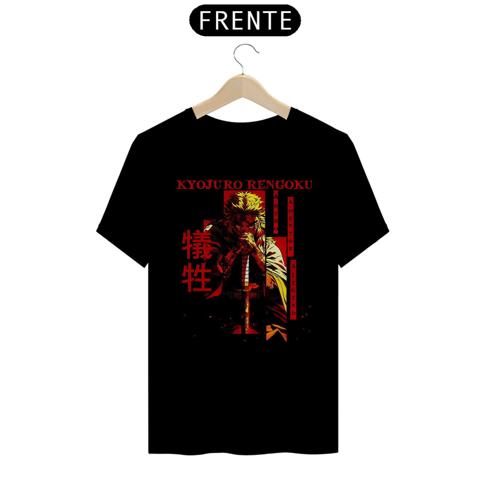 Camiseta Demon Slayer Rengoku