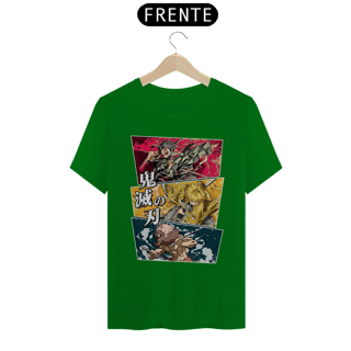 Nome do produto Camiseta Demon Slayer - Tanjiro, Zenitsu, Inosuke