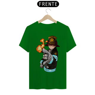 Nome do produto Camiseta Fire Force Shinra Busto