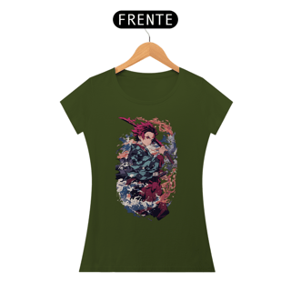 Nome do produto Camiseta Baby Long Tanjiro Demon Slayer