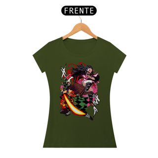 Nome do produto Camiseta Baby Long Demon Slayer - Tanjiro e Nazuko