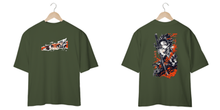 Nome do produto Camiseta Oversized Demon Slayer Tanjiro Techniques