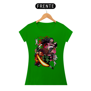 Nome do produto Camiseta Baby Long Demon Slayer - Tanjiro e Nazuko