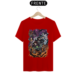Nome do produto Camiseta Demon Slayer Posições Superiores