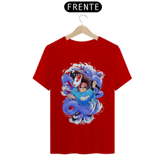 Nome do produto Camiseta Demon Slayer Tanjiro Blue Style