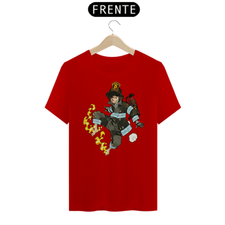 Nome do produto Camiseta Fire Force Shinra Jump Fire