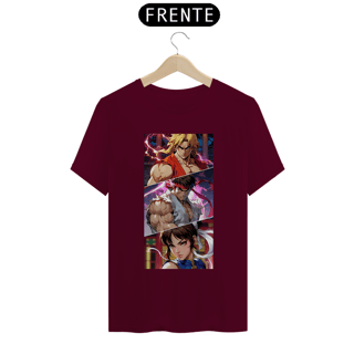 Nome do produto Camiseta Street Fighter Ken-Ryu-Chun-Li