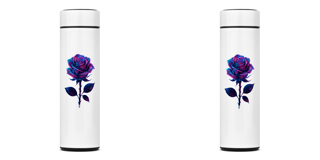 Garrafa Térmica Rosa de Dólar