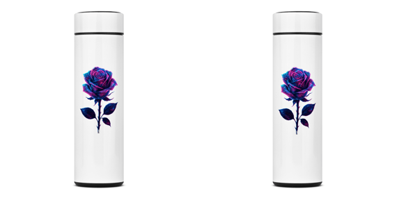 Garrafa Térmica Rosa de Dólar