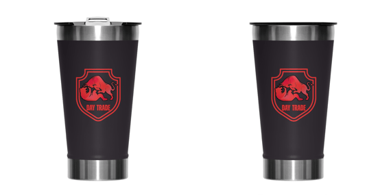 Copo Térmico Escudo Day Trade Red
