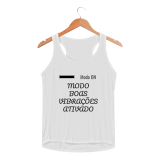 Regata Feminina Sportv Dry - Modo Boas Vibracoes