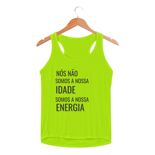 Nome do produto Regata Feminina Sportv Dry Somos a Nossa Energia