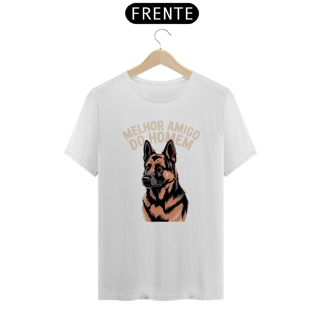Nome do produto Camiseta Pastor Alemão – Melhor Amigo do Homem