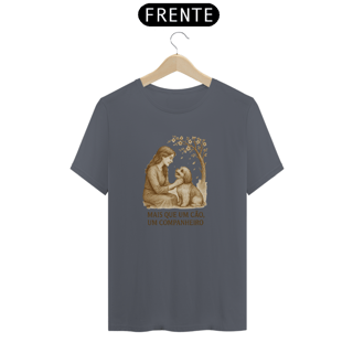 Nome do produto Camiseta Vintage “Mais que um Cão, Um Companheiro”