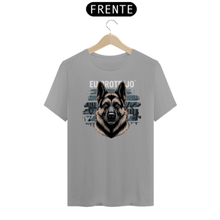 Nome do produto Camiseta Pastor Alemão – “Eu Não Fujo, Eu Protejo”