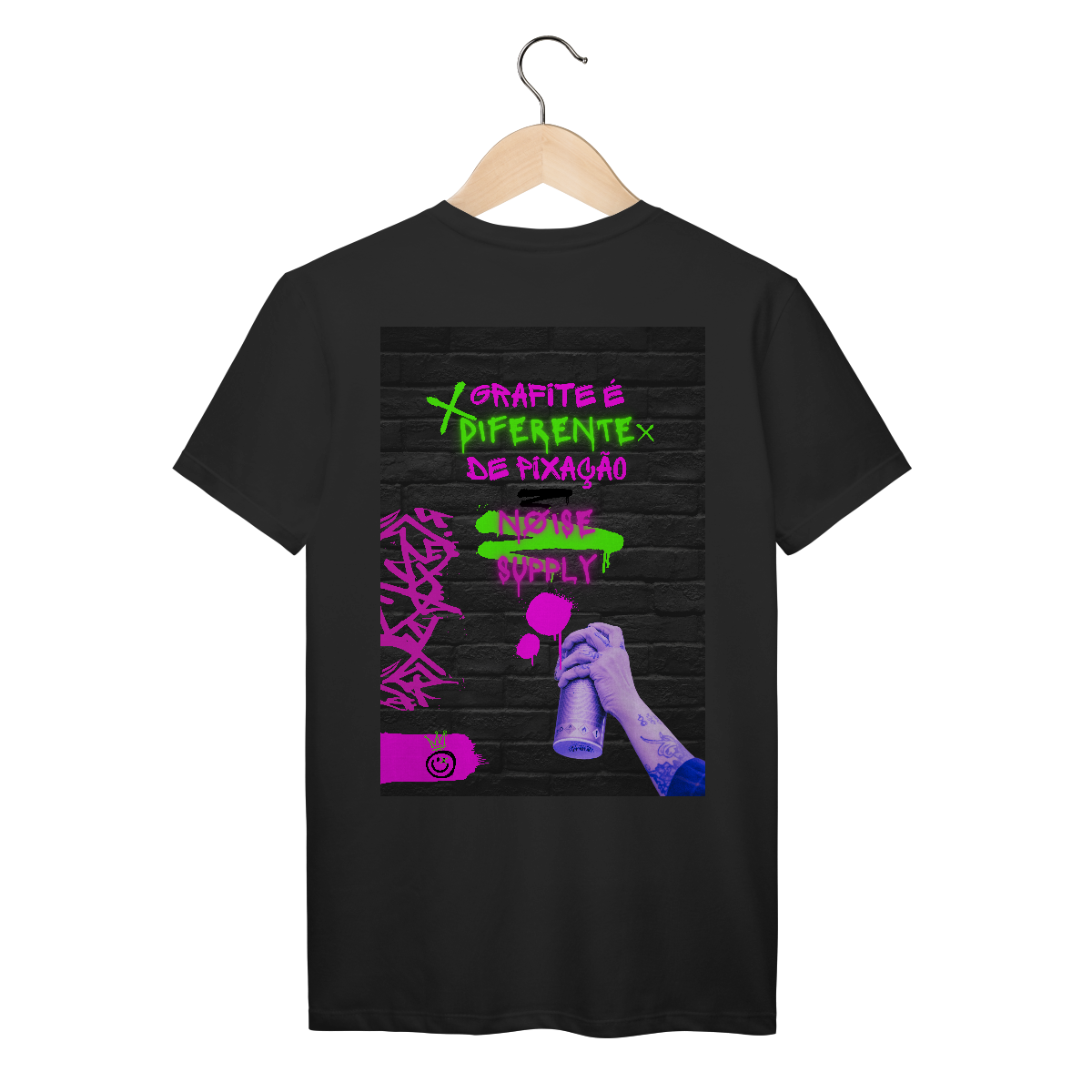 Nome do produto: Camiseta Neon Tags