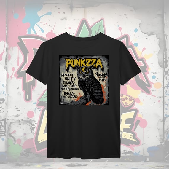 Camiseta Punkzza Coruja LS