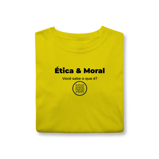 Nome do produto Ética & Moral - T-Shirt Classic