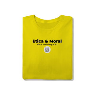 Nome do produto Ética & Moral - T-Shirt Quality